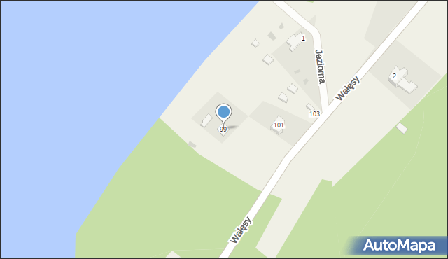 Stężyca, Kartuska, 99, mapa Stężyca