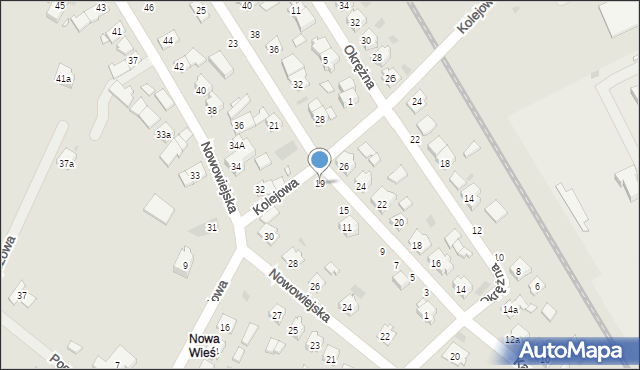 Strzelce Opolskie, Kamienna, 19, mapa Strzelce Opolskie