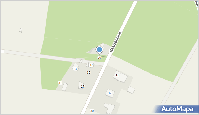 Sucha, Kasztanowa, 39, mapa Sucha