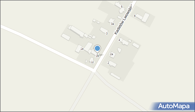 Suchodaniec, Kadetów Lwowskich, 1b, mapa Suchodaniec