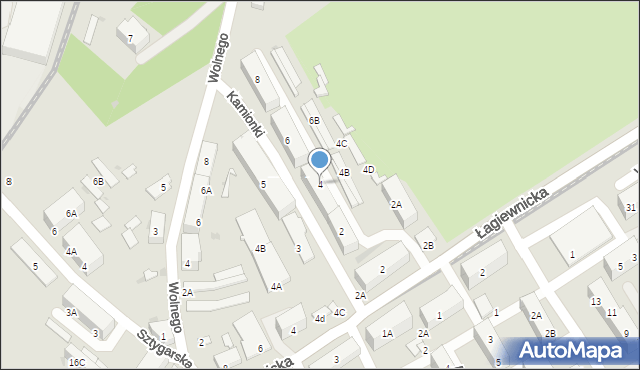 Świętochłowice, Kamionki Dominika, 4, mapa Świętochłowice