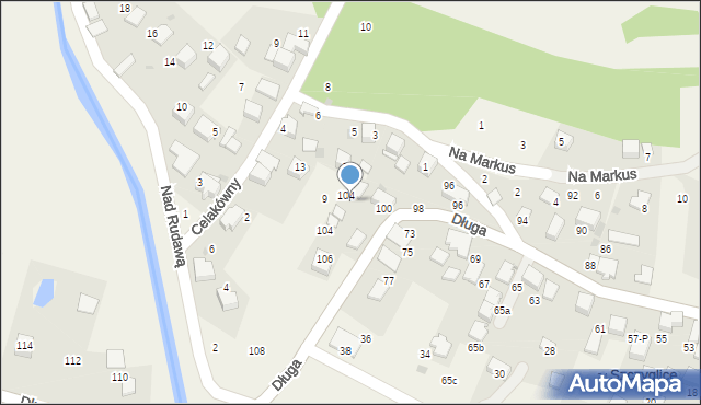 Szczyglice, Kasztanowa, 100, mapa Szczyglice