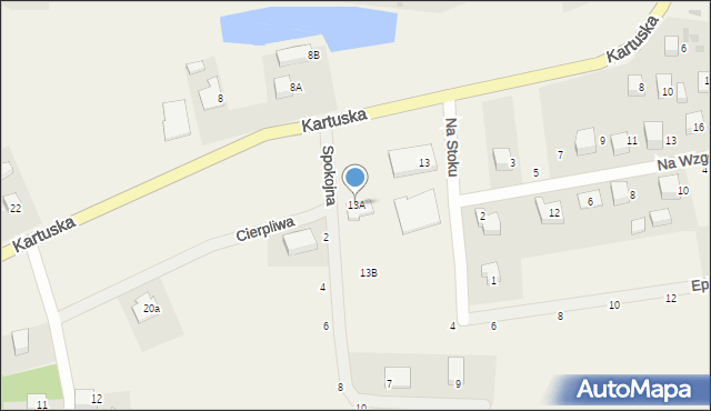 Szemud, Kartuska, 13A, mapa Szemud