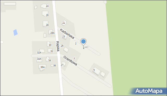 Szewce, Karbońska, 4, mapa Szewce