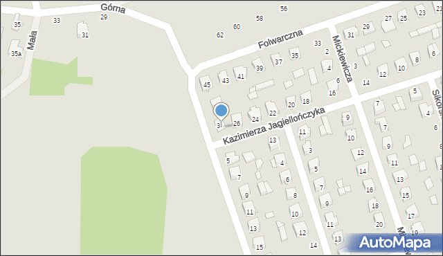 Szydłowiec, Kazimierza Jagiellończyka, 28, mapa Szydłowiec