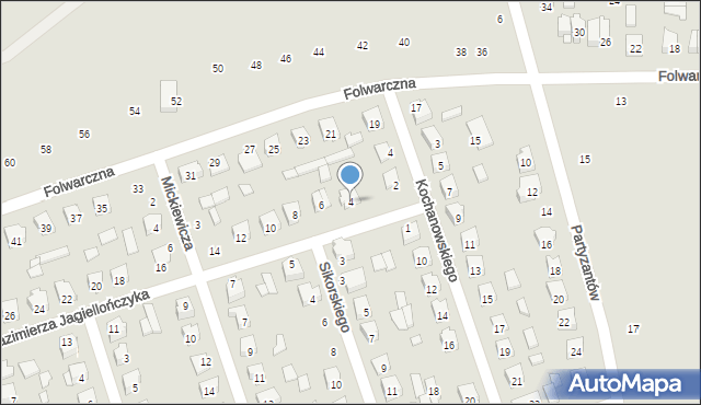 Szydłowiec, Kazimierza Jagiellończyka, 4, mapa Szydłowiec