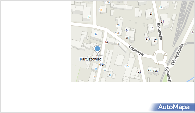 Tarnowskie Góry, Karłuszowiec, 11, mapa Tarnowskie Góry