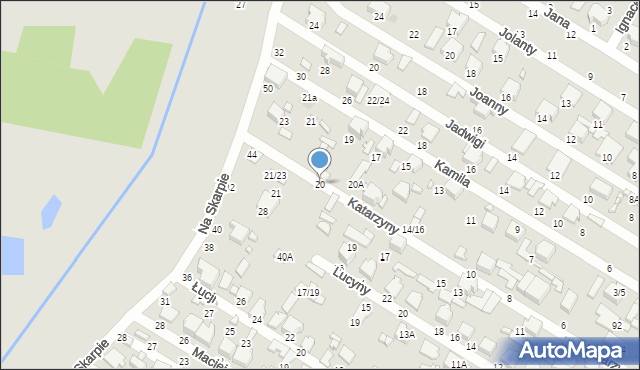 Tomaszów Mazowiecki, Katarzyny, 20, mapa Tomaszów Mazowiecki