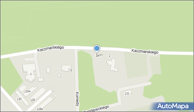 Turek, Kaczmarskiego Jacka, 2a, mapa Turka