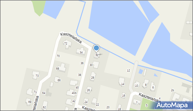 Tuszynek Majoracki, Kasztelańska, 32, mapa Tuszynek Majoracki