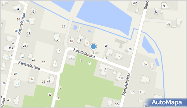 Tuszynek Majoracki, Kasztelańska, 4, mapa Tuszynek Majoracki