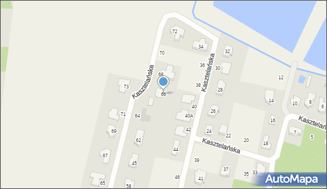 Tuszynek Majoracki, Kasztelańska, 66, mapa Tuszynek Majoracki