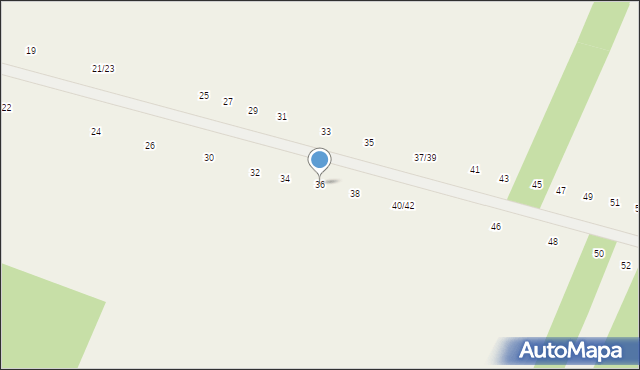 Twarda, Karnys, 36, mapa Twarda