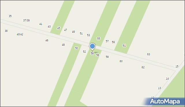 Twarda, Karnys, 54, mapa Twarda