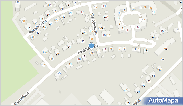 Wągrowiec, Kasprowicza Jana, 15, mapa Wągrowiec