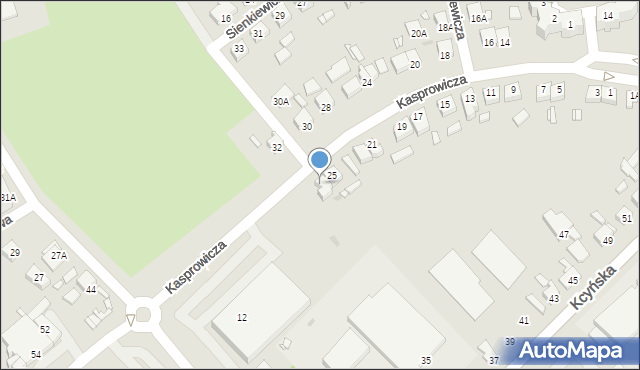 Wągrowiec, Kasprowicza Jana, 27, mapa Wągrowiec