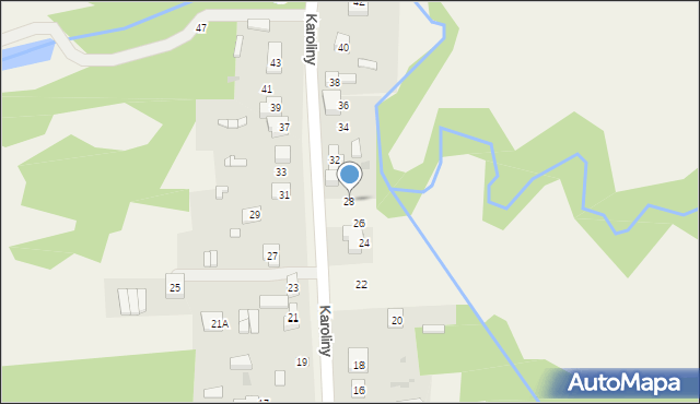 Wanaty, Karoliny, 28, mapa Wanaty