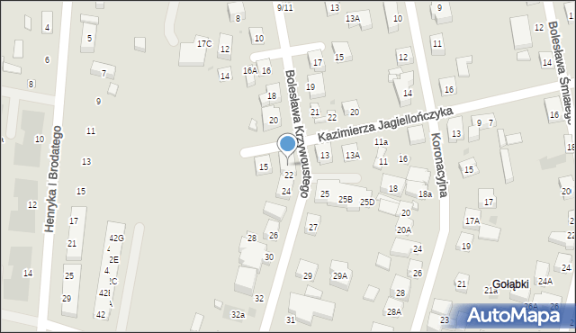 Warszawa, Kazimierza Jagiellończyka, 15A, mapa Warszawy
