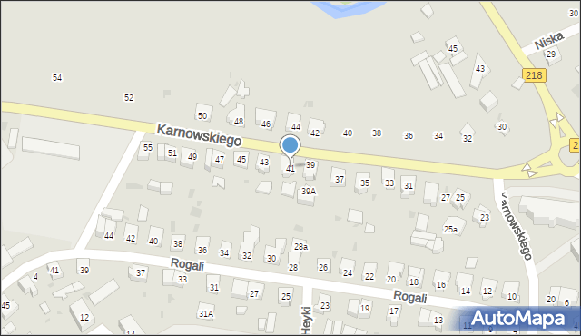 Wejherowo, Karnowskiego Jana, 41, mapa Wejherowo