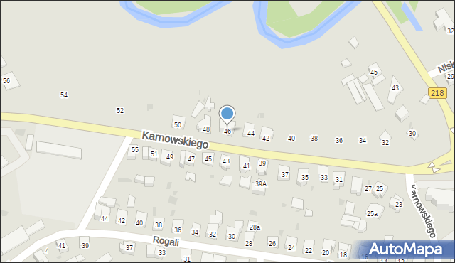 Wejherowo, Karnowskiego Jana, 46, mapa Wejherowo