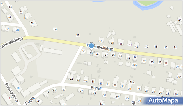 Wejherowo, Karnowskiego Jana, 51, mapa Wejherowo