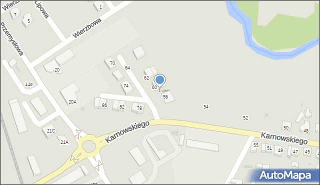 Wejherowo, Karnowskiego Jana, 58, mapa Wejherowo