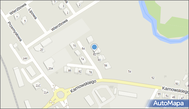 Wejherowo, Karnowskiego Jana, 62, mapa Wejherowo