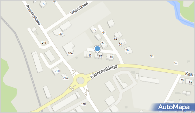 Wejherowo, Karnowskiego Jana, 84, mapa Wejherowo