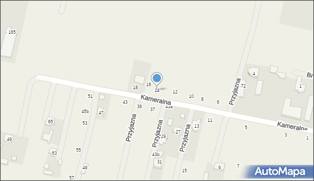 Wielgolas Duchnowski, Kameralna, 14, mapa Wielgolas Duchnowski