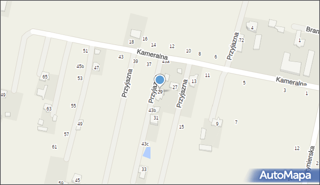 Wielgolas Duchnowski, Kameralna, 29, mapa Wielgolas Duchnowski