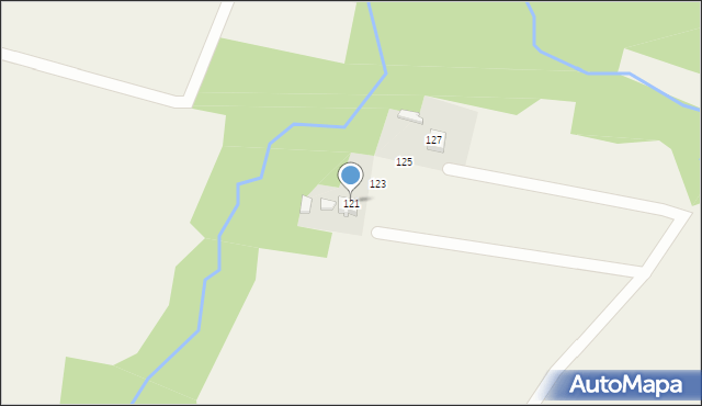 Witkowice, Kanada, 121, mapa Witkowice