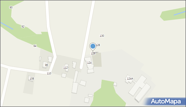 Witkowice, Kanada, 126, mapa Witkowice