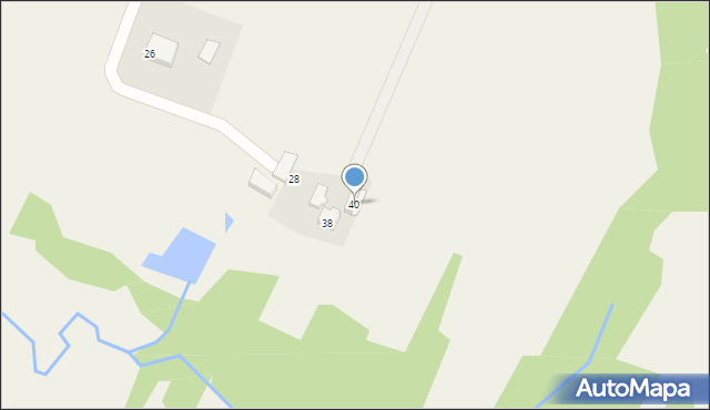 Witkowice, Kanada, 40, mapa Witkowice