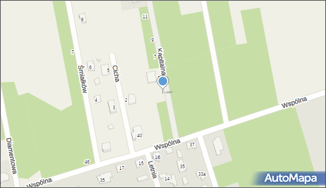 Wola Paprotnia, Kapitalna, 3, mapa Wola Paprotnia