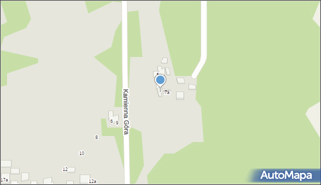 Wolbrom, Kamienna Góra, 7b, mapa Wolbrom