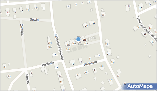 Wołów, Kaczmarskiego Jacka, 28d, mapa Wołów