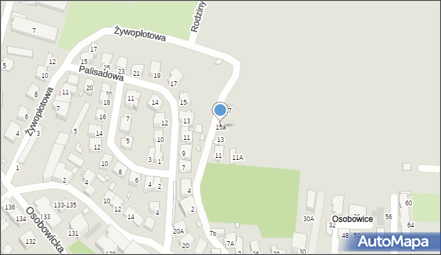 Wrocław, Kapliczna, 15a, mapa Wrocławia