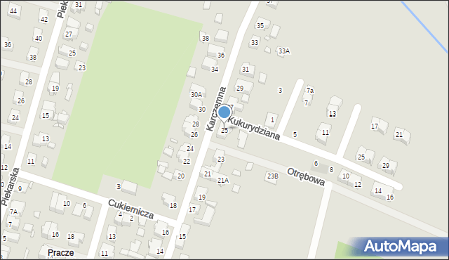 Wrocław, Karczemna, 25, mapa Wrocławia