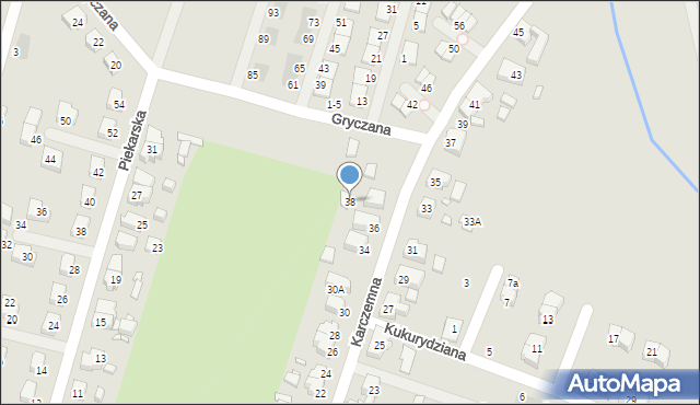 Wrocław, Karczemna, 38, mapa Wrocławia