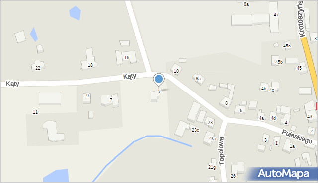 Wszewilki, Kąty, 5, mapa Wszewilki