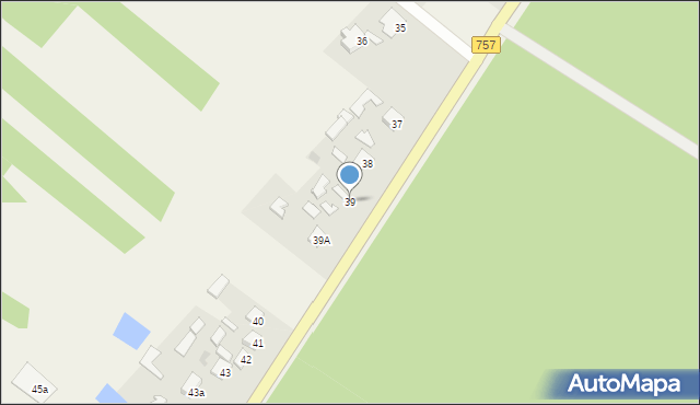 Wzory, Kamienna Góra, 39, mapa Wzory