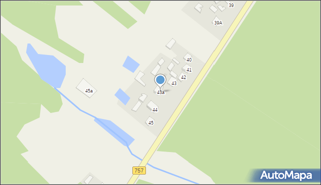 Wzory, Kamienna Góra, 43a, mapa Wzory