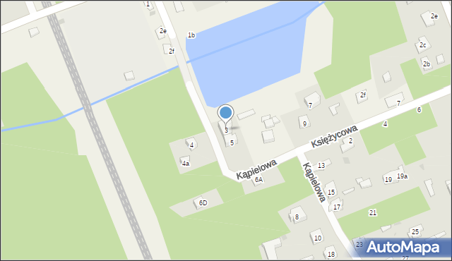 Żarki-Letnisko, Kąpielowa, 3, mapa Żarki-Letnisko