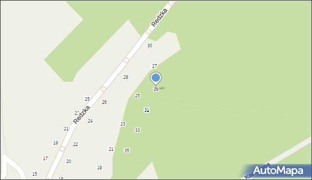 Zbychowo, Kamienna, 29, mapa Zbychowo