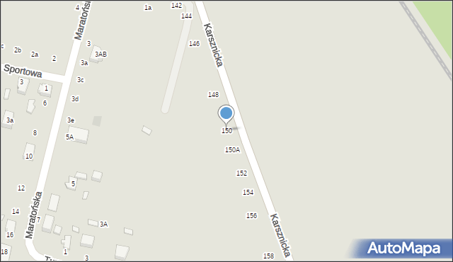 Zduńska Wola, Karsznicka, 150, mapa Zduńska Wola