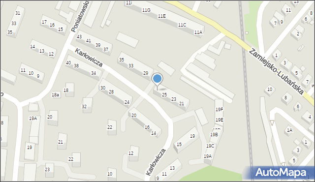 Zgorzelec, Karłowicza Mieczysława, 27, mapa Zgorzelec