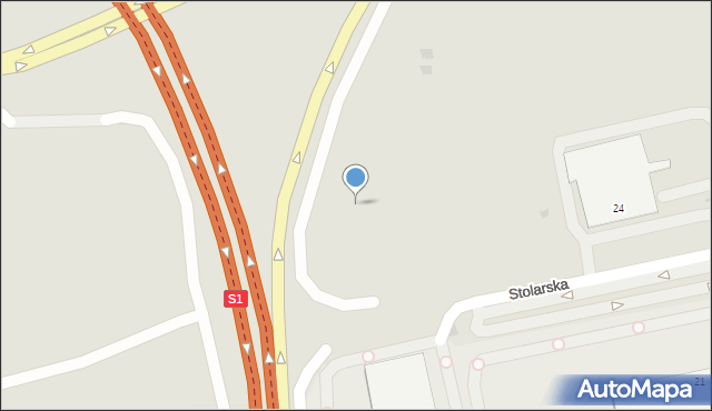 Żywiec, Kabaty, 19, mapa Żywiec
