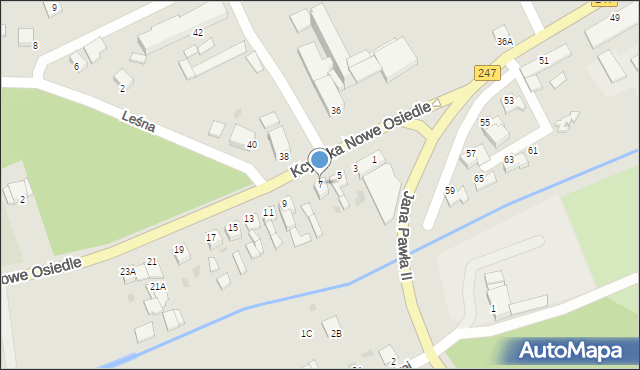 Szubin, Kcyńska Nowe Osiedle, 7, mapa Szubin
