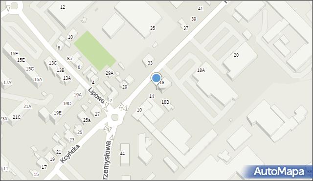 Wągrowiec, Kcyńska, 16, mapa Wągrowiec