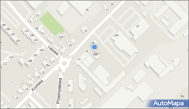 Wągrowiec, Kcyńska, 18B, mapa Wągrowiec